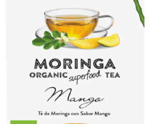 MIRACLE TREE: ORGANIC MORINGA SUPERFOOD MANGO TEA, 25 BG - RubertOrganics