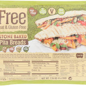 Bfree: Stone Baked Pita Breads, 7.76 Oz - RubertOrganics