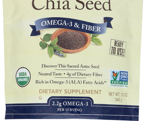 Spectrum Naturals: Chia Seed Omega-3 And Fiber, 12 Oz