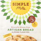 Simple Mills: Gluten Free Artisan Bread Almond Flour Mix, 9.5 Oz