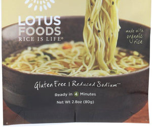 Lotus Foods: Rice Ramen With Miso Soup Jade Pearl, 2.8 Oz - RubertOrganics