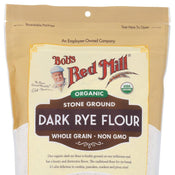 Bob's Red Mill: Organic Dark Rye Flour, 20 Oz - RubertOrganics