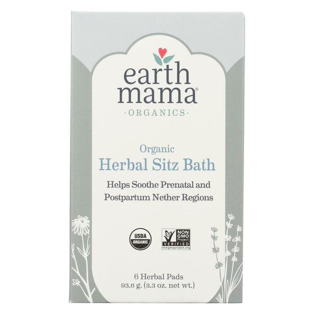 Earth Mama - Organic Tea - Herbal Sitz Bath - 6 Count - RubertOrganics