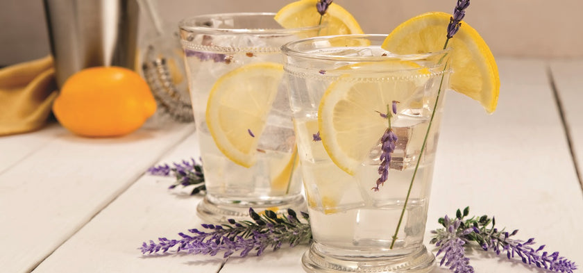 Lavender-Lemon Gin And Tonic