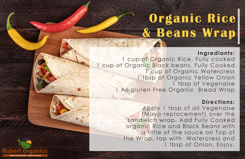 Organic Rice & Beans Wrap