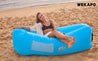 WEKAPO Inflatable Lounger Air Sofa Chair- Portable Water Proof Couch for Hiking, Picnics, Outdoor, Music Festivals