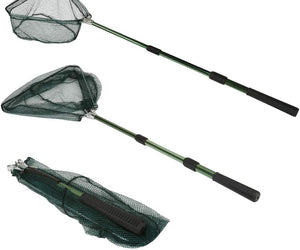 RESTCLOUD Fishing Landing Net with Telescoping Pole Handle