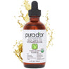 PURA D'OR Organic Vitamin E Oil Blend 70,000 IU For Scars, Skin, Face & Full Body