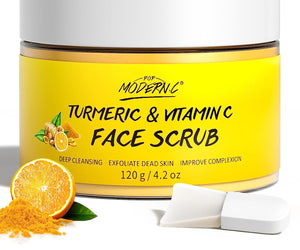 - Vitamin C and Turmeric Face Scrub Cream Organics