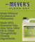 Mrs. Meyer's Clean Day Liquid Hand Soap Refill, Lemon Verbena Scent, 33