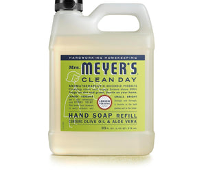 Mrs. Meyer's Clean Day Liquid Hand Soap Refill, Lemon Verbena Scent, 33