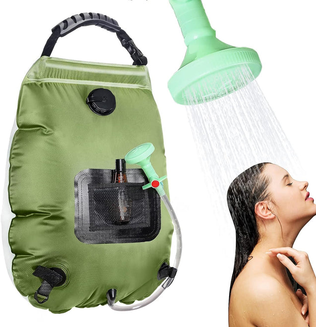 Solar Portable Shower Bag for Outdoor Hygiene