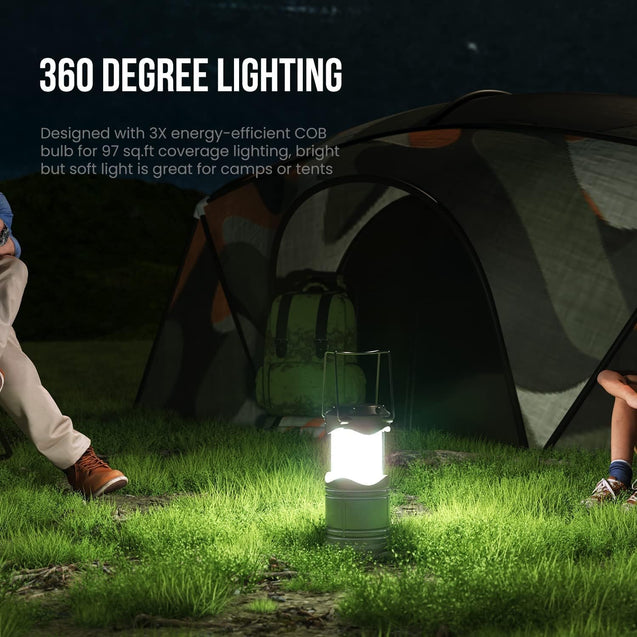 Lichamp LED Lanterns 4-Pack for Outdoor Adventures and Emergencies
