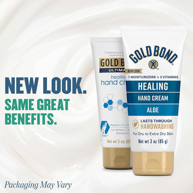 Gold Bond Healing Hand Cream with Aloe, 3 oz