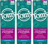 Tom's of Maine Fluoride-Free Antiplaque & Whitening Natural Toothpaste, Peppermint, 5.5 oz. 2-Pack