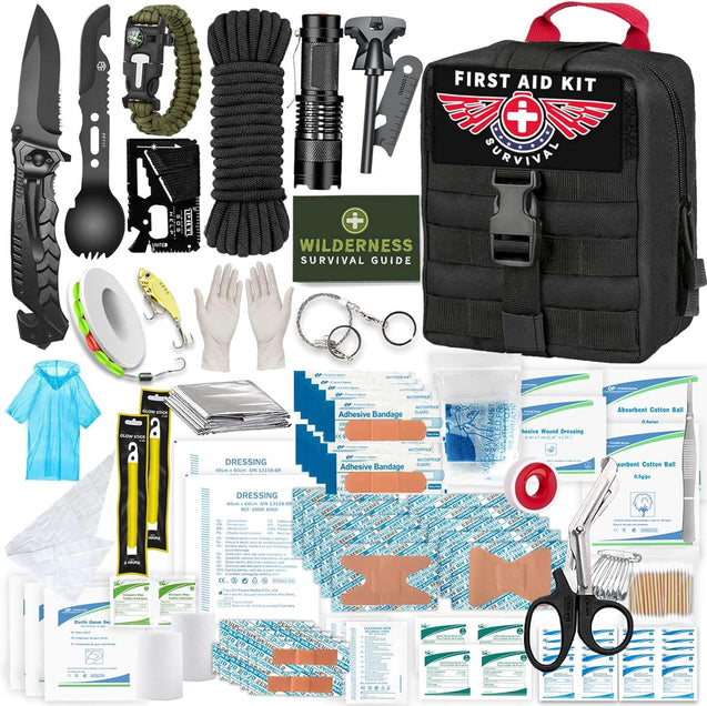 VEITORLD 12-in-1 Survival Gear and Equipment