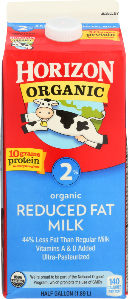 Horizon: Organic 2% Reduced Fat Milk, 64 Oz