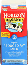 Horizon: Organic 2% Reduced Fat Milk, 64 Oz
