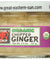 Emperors Kitchen: Ginger Chopped Organic, 4.5 Oz