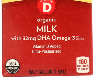 Horizon: Organic Whole Milk With Dha Omega-3, 64 Oz