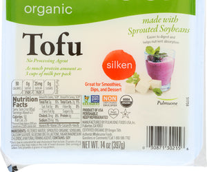 Wildwood: Organic Sprout Tofu Silken, 14 Oz