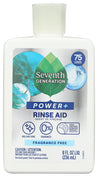 Seventh Generation: Rinse Aid Free And Clear, 8 Oz