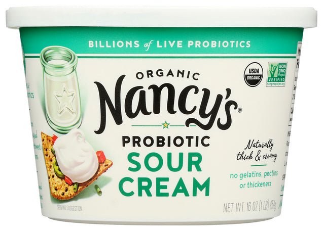 Nancys: Organic Cultured Sour Cream, 16 Oz
