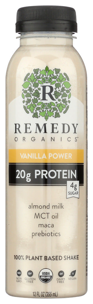 Remedy Organics: Beverage Vanilla Essentials, 12 Oz