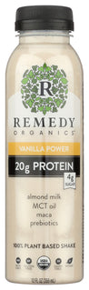 Remedy Organics: Beverage Vanilla Essentials, 12 Oz