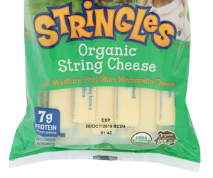 Organic Valley: Stringles Organic String Mozzarella Cheese, 18 Oz