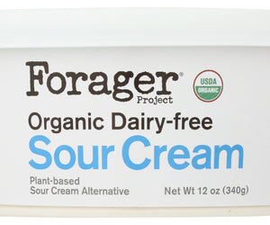 Forager: Organic Sour Cream, 12 Oz