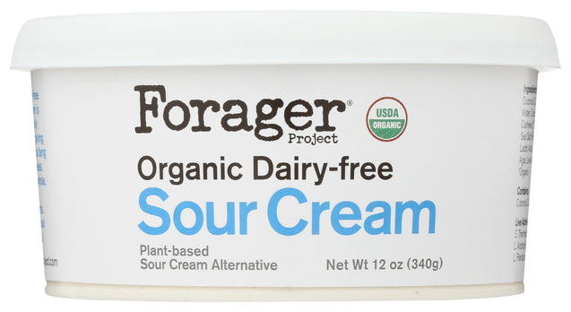 Forager: Organic Sour Cream, 12 Oz
