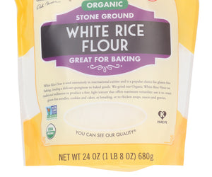 Bob's Red Mill: Organic White Rice Flour, 24 Oz