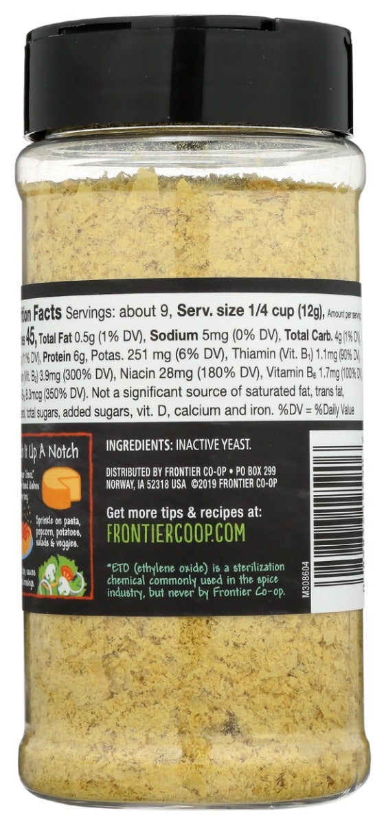 Frontier Herb: Premium Nutritional Yeast, 3.6 Oz
