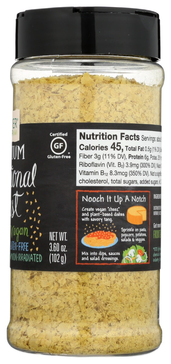 Frontier Herb: Premium Nutritional Yeast, 3.6 Oz