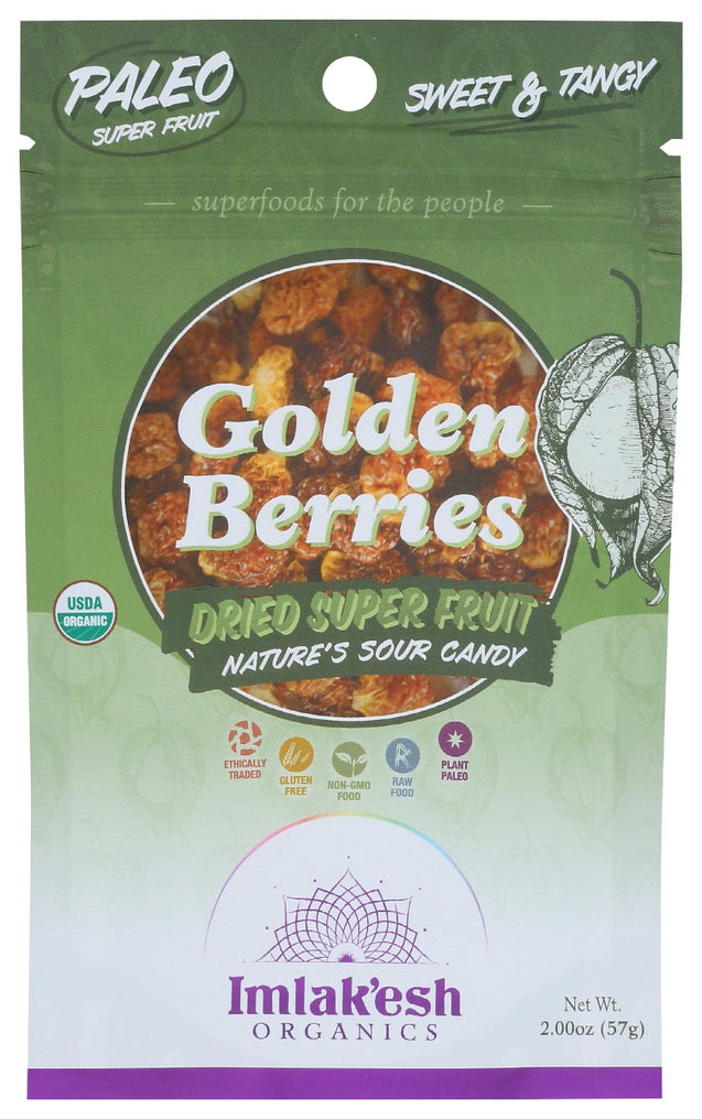 Imlakesh Organics: Dried Fruit Golden Berry, 2 Oz