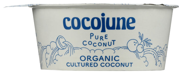 Cocojune: Yogurt Pure Coconut Organic, 4 Oz