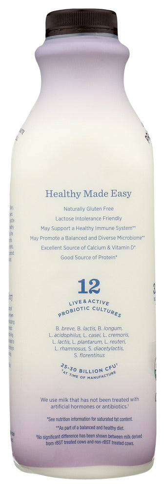 Lifeway: Kefir Whole Milk Organic Coconut Honey, 32 Fo