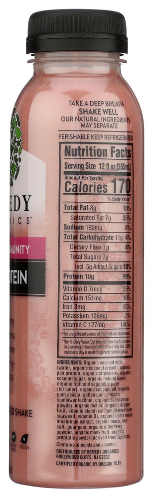 Remedy Organics: Berry Immunity Beverage, 12 Oz