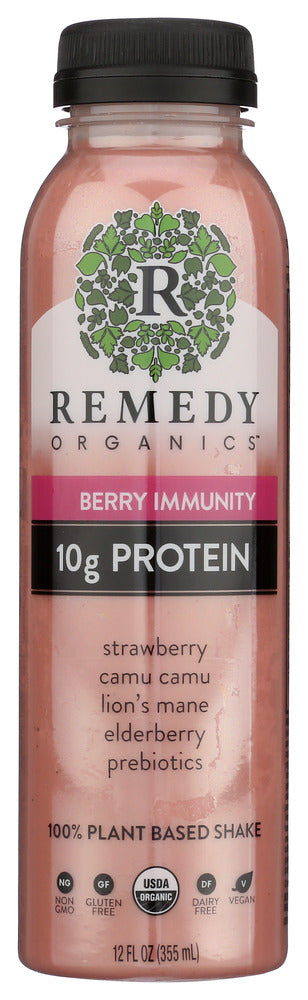Remedy Organics: Berry Immunity Beverage, 12 Oz