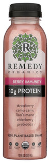 Remedy Organics: Berry Immunity Beverage, 12 Oz
