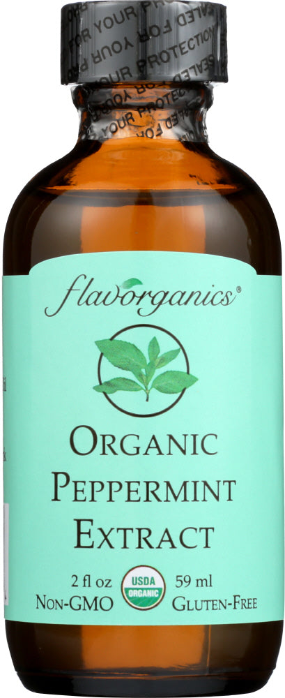 Flavorganics: Organic Peppermint Extract, 2 Oz