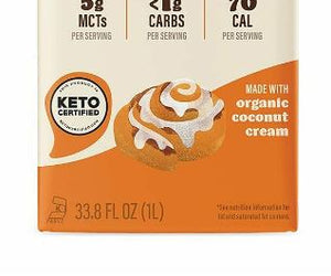 Mooala: Organic Keto Mylk Cinnamon Roll, 33.8 Fo