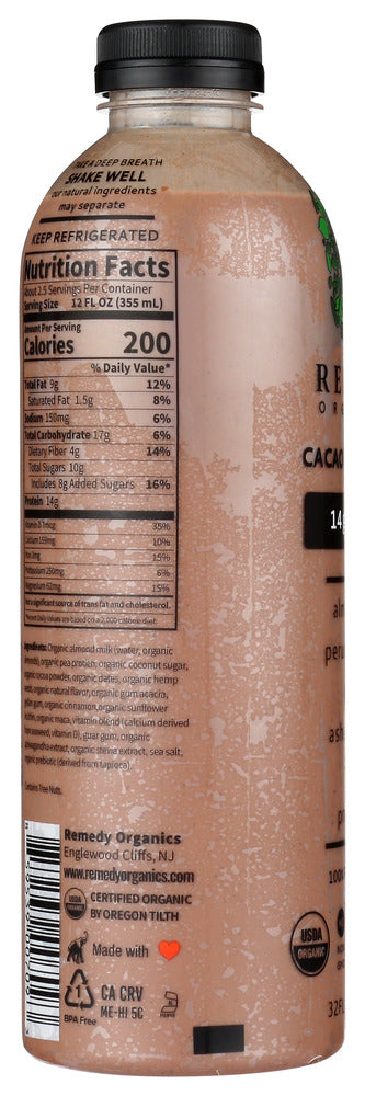 Remedy Organics: Beverage Cacao Essentials, 32 Fo