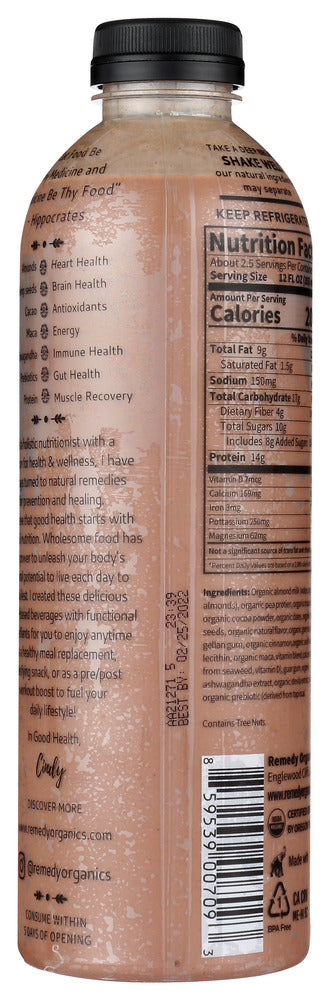 Remedy Organics: Beverage Cacao Essentials, 32 Fo