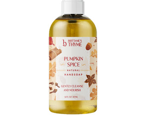 Brittanies Thyme: Pumpkin Spice Olive Oil Hand Soap, 12 Oz