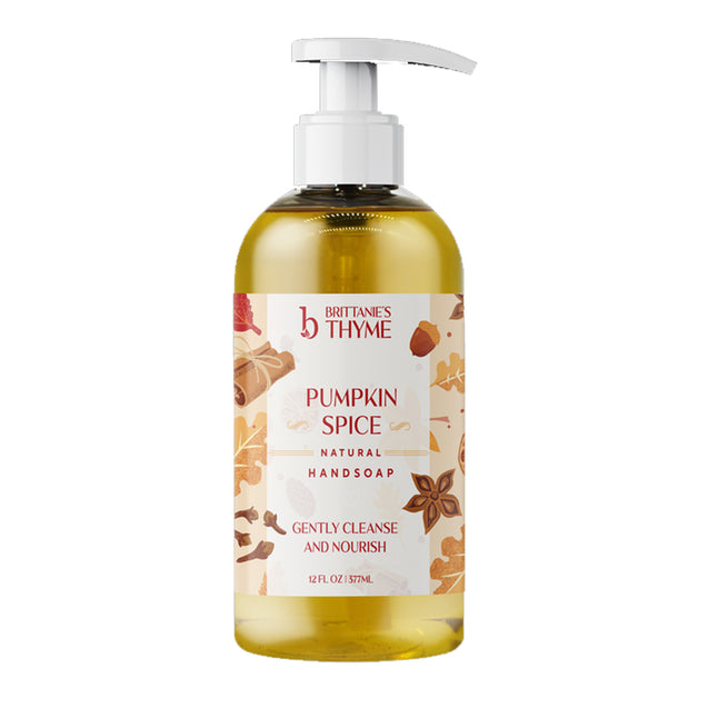 Brittanies Thyme: Pumpkin Spice Olive Oil Hand Soap, 12 Oz