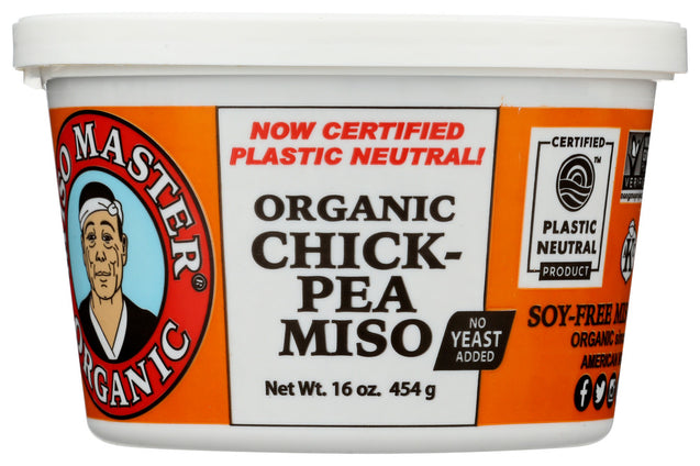 Miso Master: Organic Chickpea Miso, 16 Oz