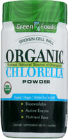 Green Foods: Organic Chlorella Powder, 2.1 Oz