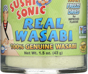 Sushi Sonic: Powdered Wasabi, 1.5 Oz